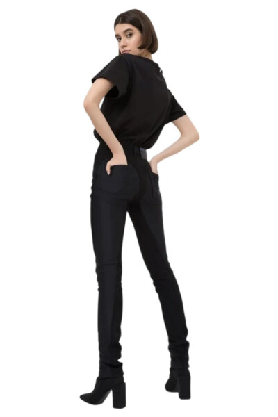 Image 2 of MUGLER Black Cotton Jeans