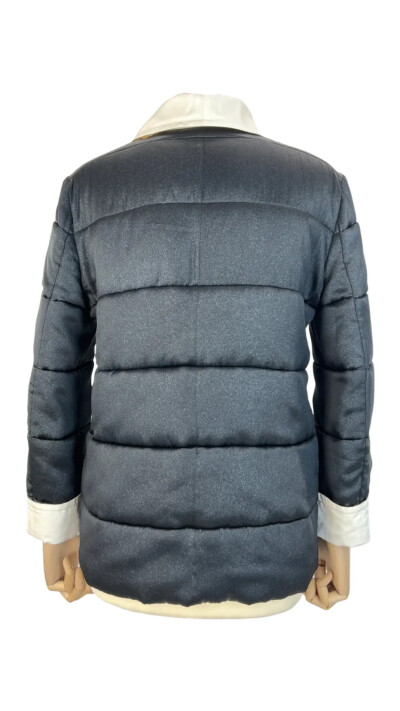 Image 4 of Chanel Black Silk puffer