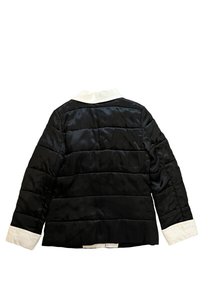 Image 3 of Chanel Black Silk puffer