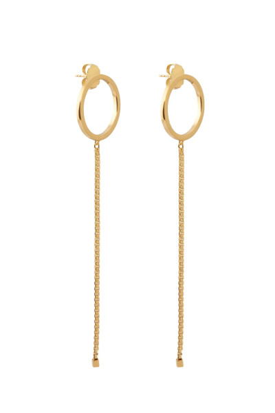 Image of Adeena 18K Gold plated Earrings Dia