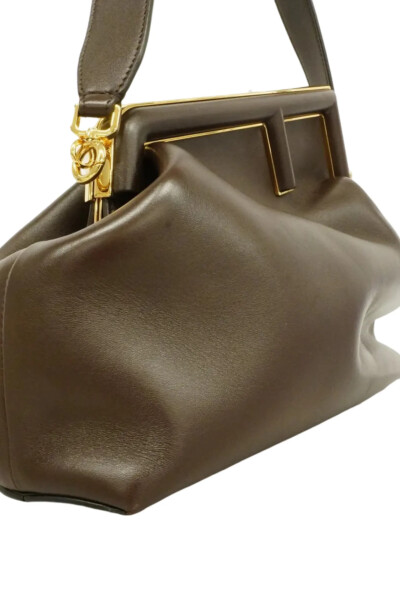 Image 4 of Fendi Brown First Medium Leather Handbag