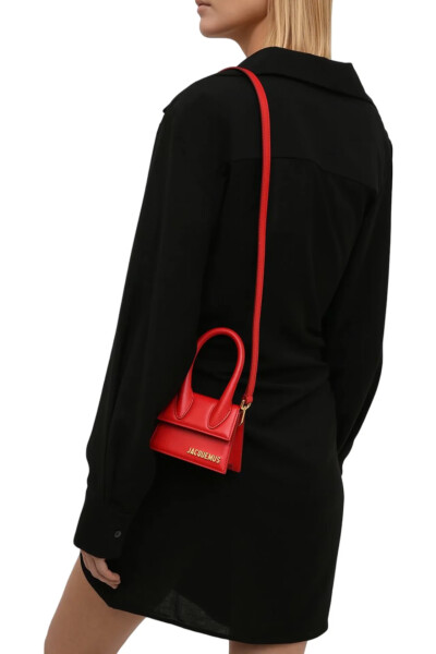 Image 2 of Jacquemus Red le chiquito mini bag