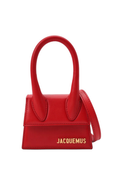 Image of Jacquemus Red le chiquito mini bag